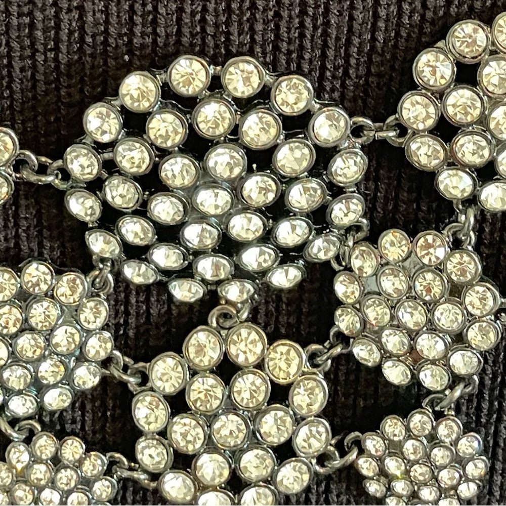 Boston Proper Rhinestone Dangle Necklace - Picture 2 of 3